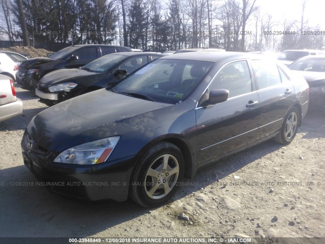 JHMCN36425C015808 - 2005 HONDA ACCORD HYBRID GRAY photo 2