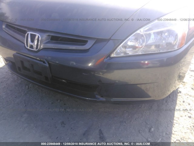 JHMCN36425C015808 - 2005 HONDA ACCORD HYBRID GRAY photo 6