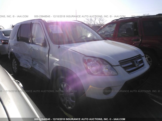 SHSRD78975U331974 - 2005 HONDA CR-V SE/EX WHITE photo 1