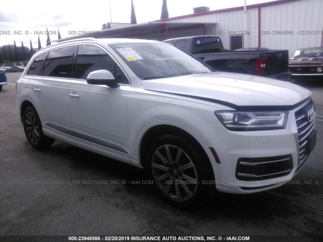 WA1LAAF71HD031194 - 2017 AUDI Q7 PREMIUM PLUS WHITE photo 1