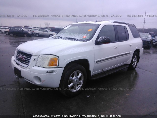 1GKES12S246164927 - 2004 GMC ENVOY XUV WHITE photo 2