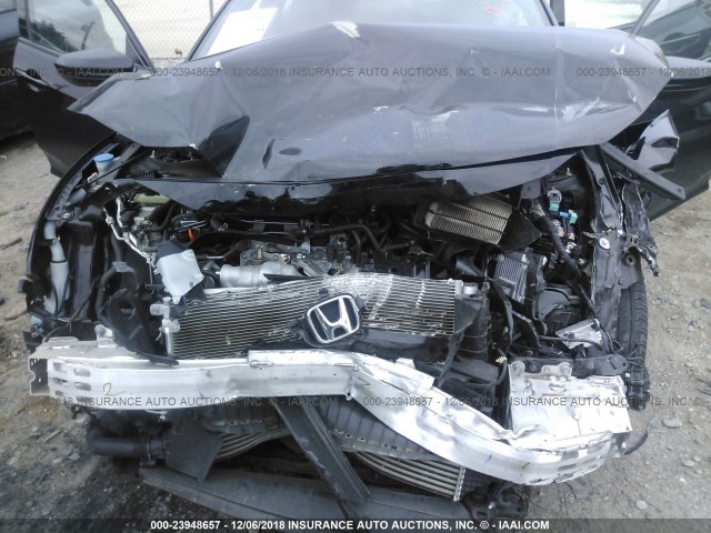 SHHFK7H47HU204682 - 2017 HONDA CIVIC SPORT Schwarz Foto 6