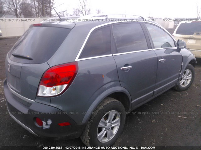 3GSCL33P38S603774 - 2008 SATURN VUE XE GRAY photo 4