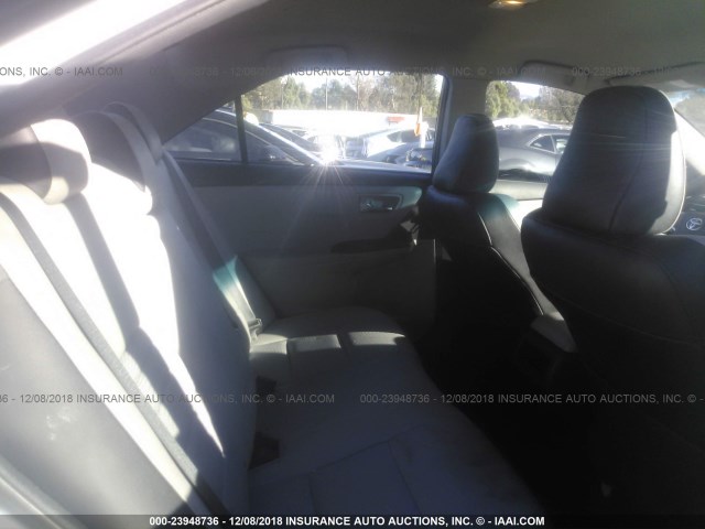 4T1BF1FK7GU238755 - 2016 TOYOTA CAMRY LE/XLE/SE/XSE WHITE photo 8
