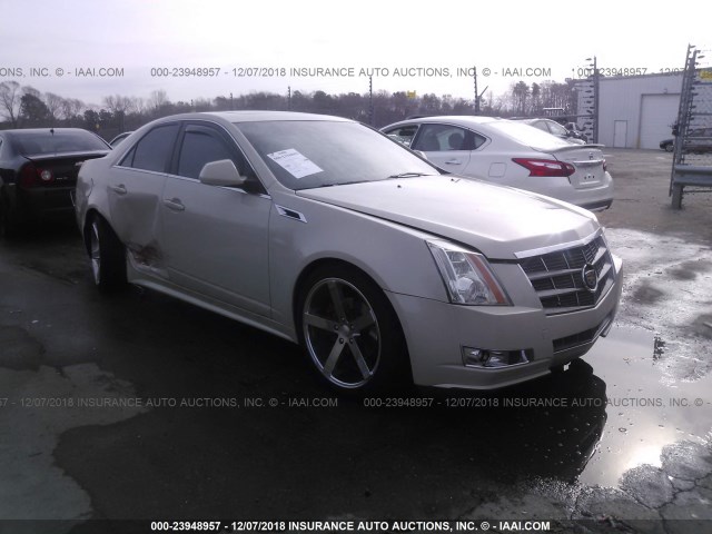 1G6DK5ED1B0121310 - 2011 CADILLAC CTS PERFORMANCE COLLECTION Кремовый фото 1