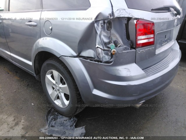 3D4GG57V09T231069 - 2009 DODGE JOURNEY SXT GRAY photo 6