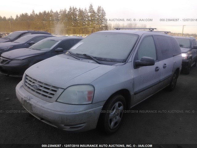 2FMDA50634BA18976 - 2004 FORD FREESTAR S SILVER photo 2