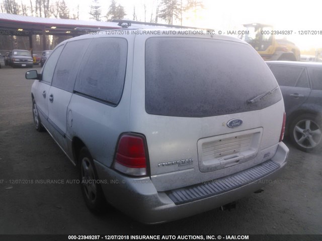 2FMDA50634BA18976 - 2004 FORD FREESTAR S SILVER photo 3