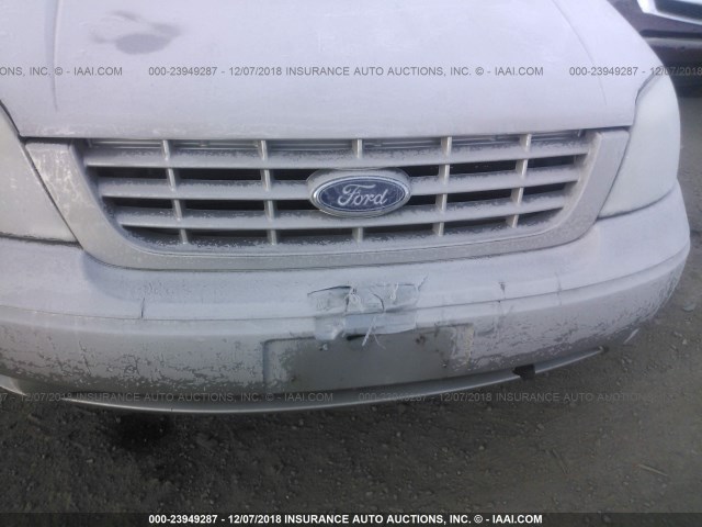 2FMDA50634BA18976 - 2004 FORD FREESTAR S SILVER photo 6