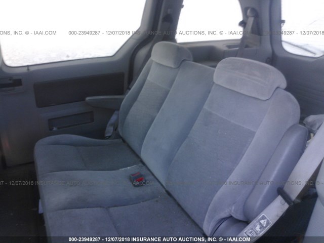 2FMDA50634BA18976 - 2004 FORD FREESTAR S SILVER photo 8