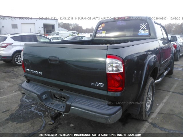 5TBET34106S511711 - 2006 TOYOTA TUNDRA DOUBLE CAB SR5 GREEN photo 6