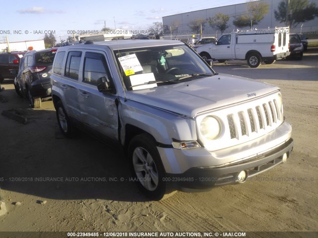 1J4NT4GB4BD175627 - 2011 JEEP PATRIOT LATITUDE SILVER photo 1