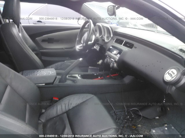 2G1FT1EW3A9136952 - 2010 CHEVROLET CAMARO SS BLACK photo 5