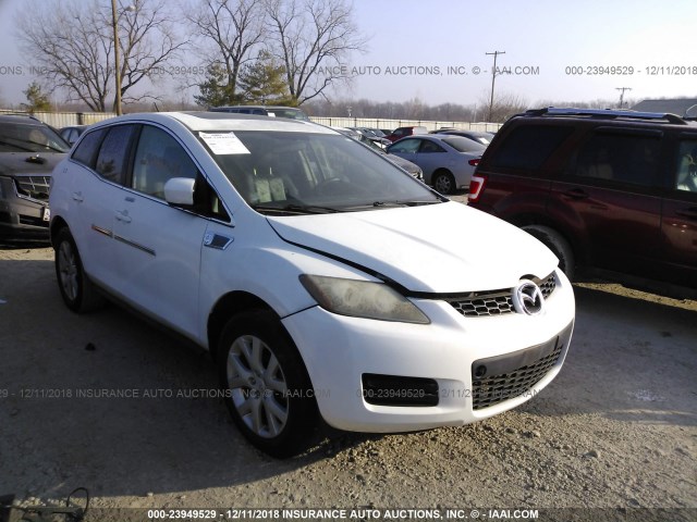 JM3ER293580188408 - 2008 MAZDA CX-7 WHITE photo 1