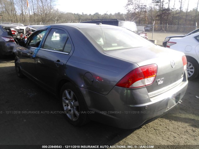 3MEHM0JA0AR630485 - 2010 MERCURY MILAN PREMIER GRAY photo 3