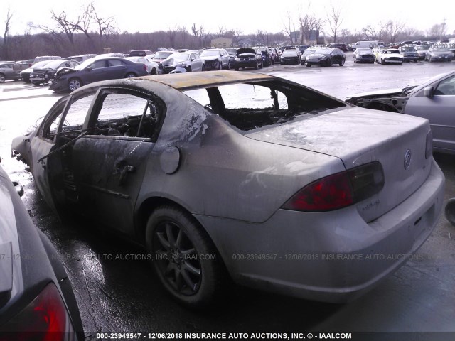 1G4HD57277U209116 - 2007 BUICK LUCERNE CXL SILVER photo 3