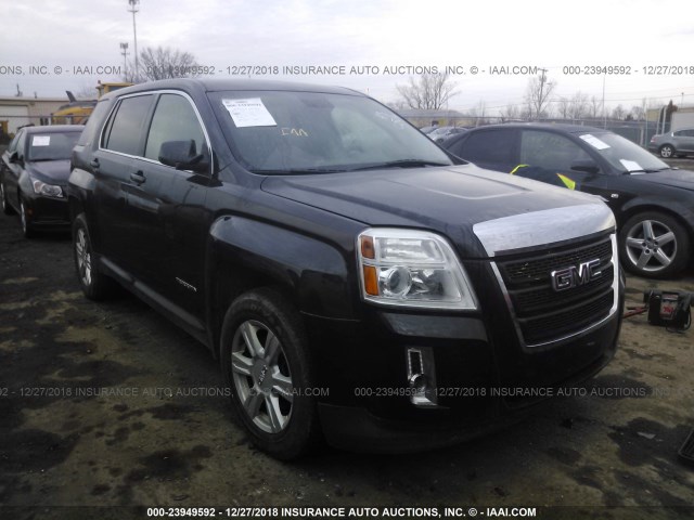 2GKALMEK1E6330584 - 2014 GMC TERRAIN SLE BLACK photo 1