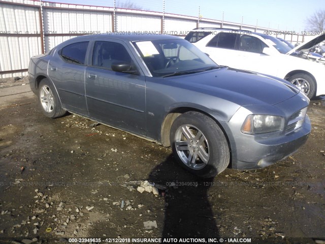 2B3KA43G56H399760 - 2006 DODGE CHARGER SE/SXT GRAY photo 1