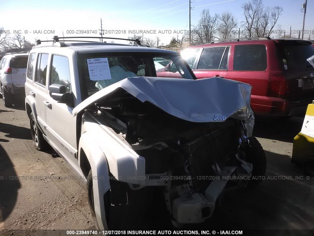 1J8HG48KX7C598076 - 2007 JEEP COMMANDER Gümüş foto 1