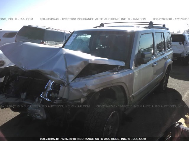 1J8HG48KX7C598076 - 2007 JEEP COMMANDER Gümüş foto 2