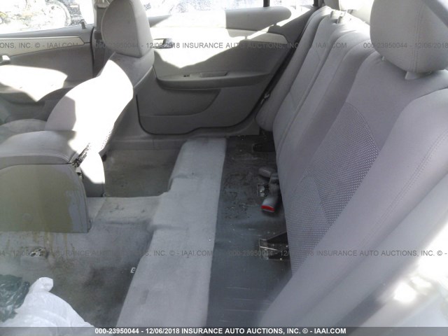 1G1ZC5E09CF383516 - 2012 CHEVROLET MALIBU 1LT 银色 照片 8