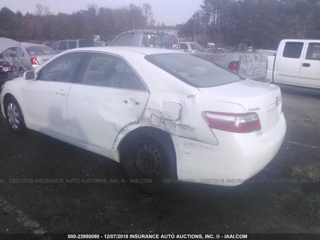 4T1BE46K99U869837 - 2009 TOYOTA CAMRY SE/LE/XLE WHITE photo 3