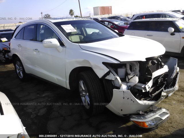 5J8TB3H59EL002345 - 2014 ACURA RDX TECHNOLOGY WHITE photo 1