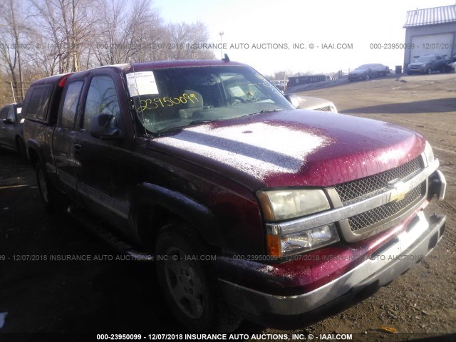 1GCEK19Z07Z200759 - 2007 CHEVROLET SILVERADO K1500 CLASSIC RED photo 1