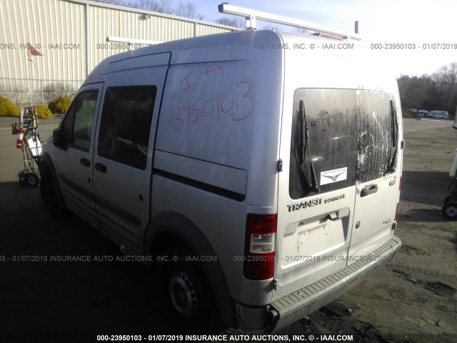 NM0LS6AN1CT104646 - 2012 FORD TRANSIT CONNECT XL GRAY photo 3