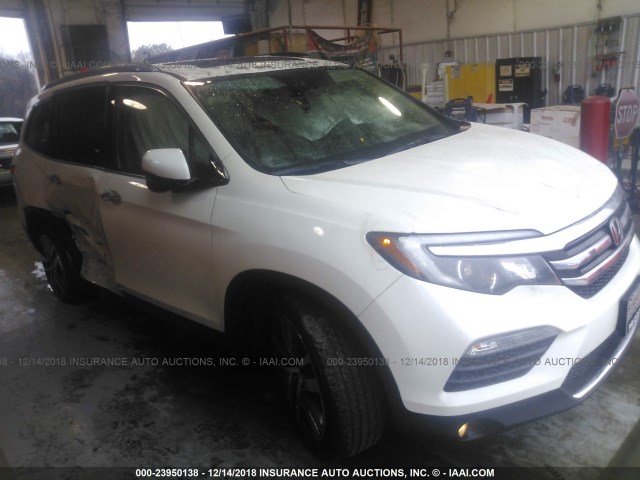 5FNYF6H94HB007926 - 2017 HONDA PILOT TOURING თეთრი ფოტო 6