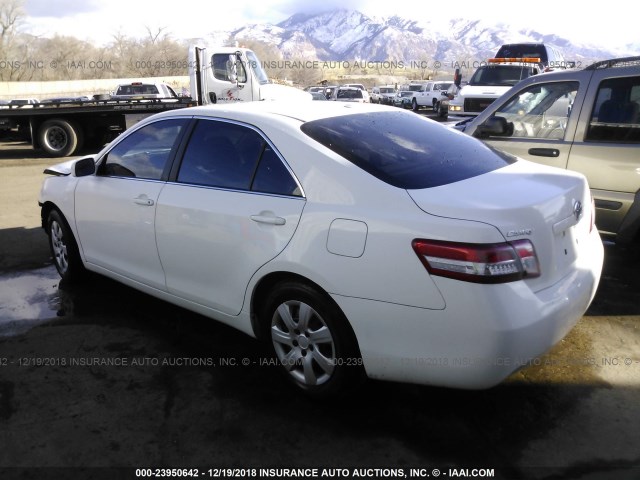 4T1BF3EK2AU559557 - 2010 TOYOTA CAMRY SE/LE/XLE 白色 照片 3