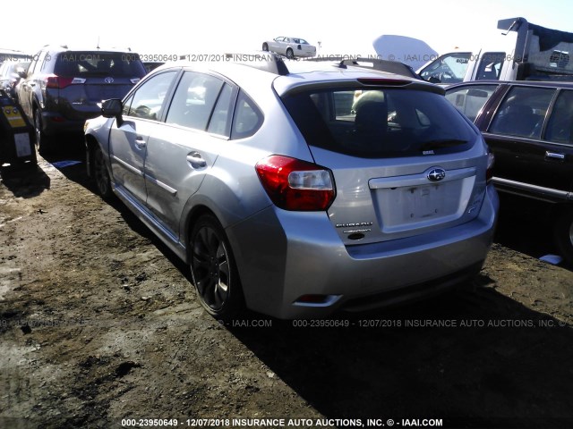 JF1GPAU64D2825800 - 2013 SUBARU IMPREZA SPORT LIMITED SILVER photo 3