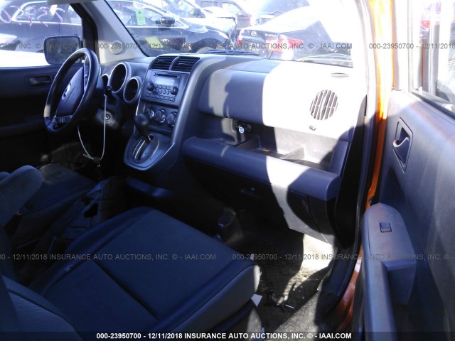 5J6YH28786L007336 - 2006 HONDA ELEMENT EX ORANGE photo 5