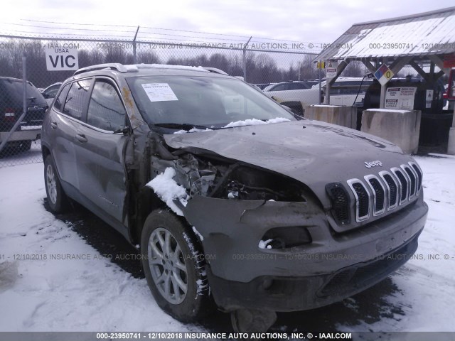 1C4PJMCS2HW546243 - 2017 JEEP CHEROKEE LATITUDE TAN photo 1