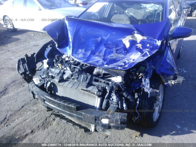 KMHCT5AE2DU102244 - 2013 HYUNDAI ACCENT GLS/GS BLUE photo 6