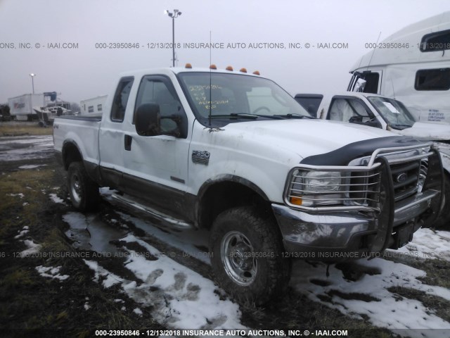 1FTSX31P43EC71572 - 2003 FORD F350 SRW SUPER DUTY WHITE photo 1