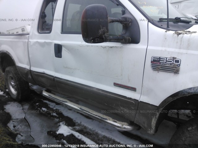 1FTSX31P43EC71572 - 2003 FORD F350 SRW SUPER DUTY WHITE photo 6