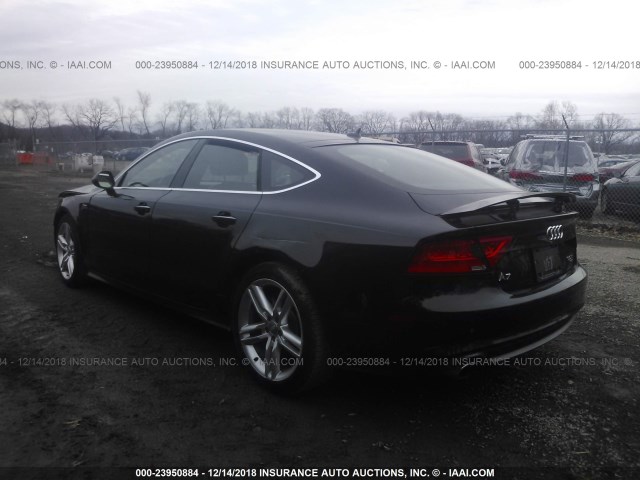 WAU2GBFC6EN140398 - 2014 AUDI A7 PRESTIGE BLACK photo 3