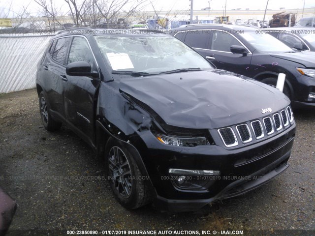 3C4NJCBB7HT647660 - 2017 JEEP COMPASS LATITUDE BLACK photo 6