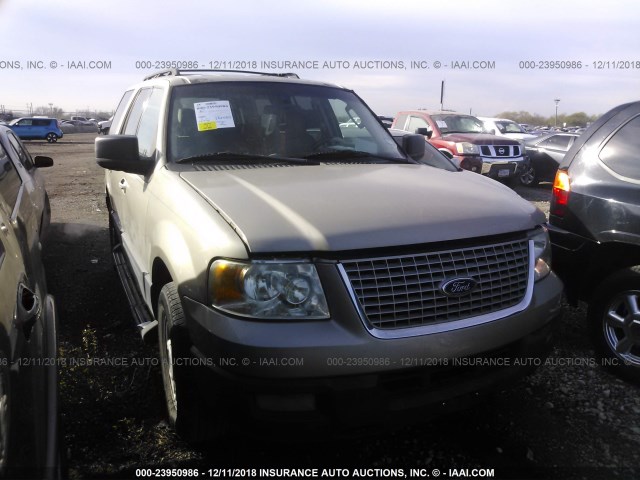 1FMPU15585LA49977 - 2005 FORD EXPEDITION XLT BEIGE photo 1