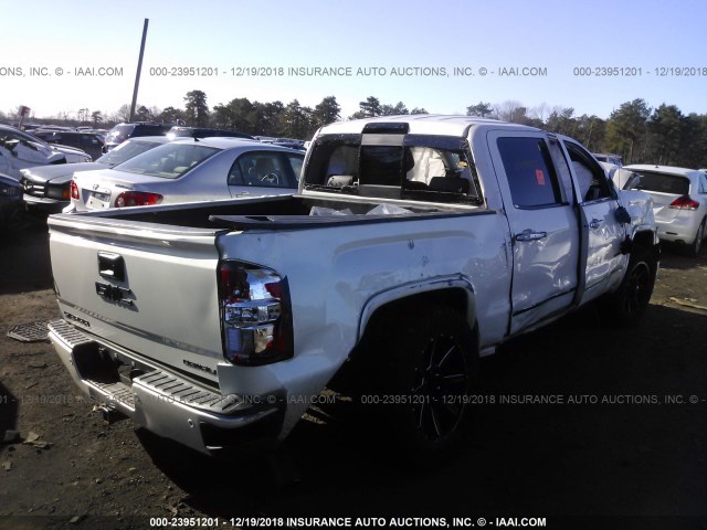 3GTU2WEC8FG229659 - 2015 GMC SIERRA K1500 DENALI WHITE photo 4