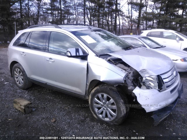 2FMDK3JC9ABB12961 - 2010 FORD EDGE SEL SILVER photo 1