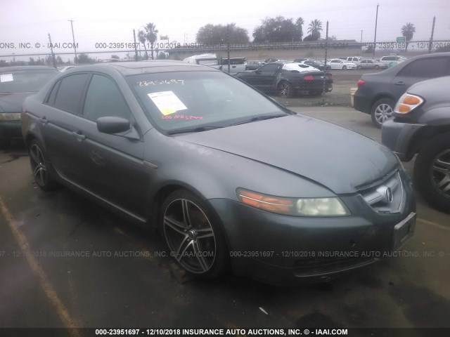 19UUA66275A004060 - 2005 ACURA TL GRAY photo 1