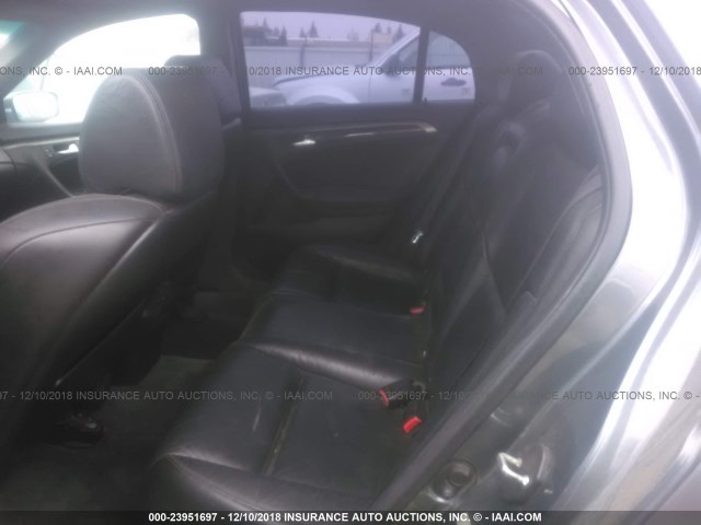 19UUA66275A004060 - 2005 ACURA TL GRAY photo 8