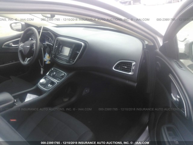 1C3CCCAB0FN620790 - 2015 CHRYSLER 200 LIMITED GRAY photo 5