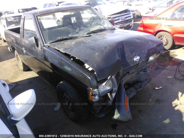 1N6SD11S6VC415958 - 1997 NISSAN TRUCK XE BLACK photo 1