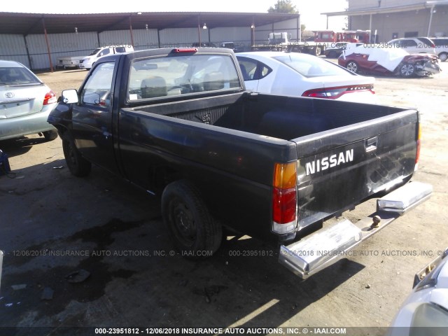 1N6SD11S6VC415958 - 1997 NISSAN TRUCK XE BLACK photo 3