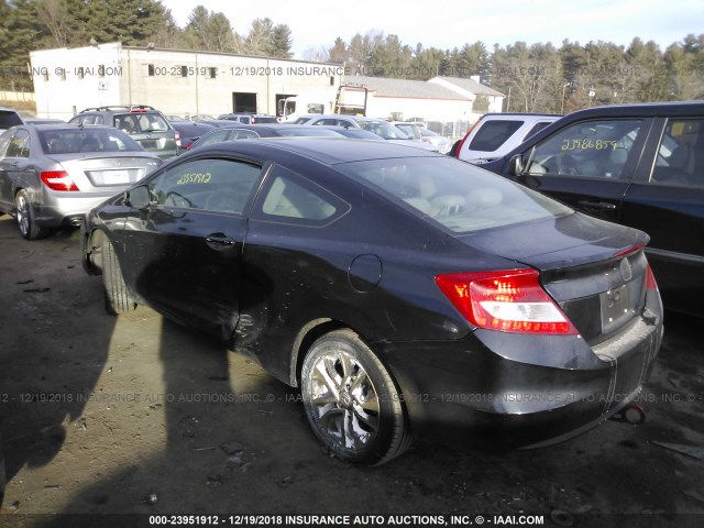 2HGFG3B86DH512827 - 2013 HONDA CIVIC EX BLACK photo 3