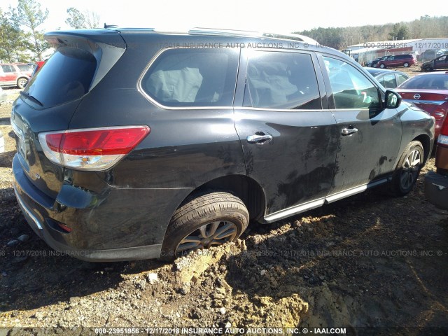 5N1AR2MN7GC607965 - 2016 NISSAN PATHFINDER S/SV/SL/PLATINUM BLACK photo 4