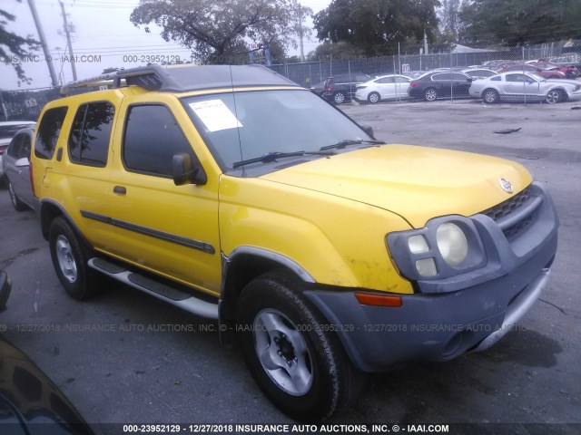 5N1ED28T53C689603 - 2003 NISSAN XTERRA XE/SE YELLOW photo 1